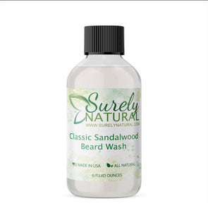 Natural Beard Wash - Classic Sandalwood