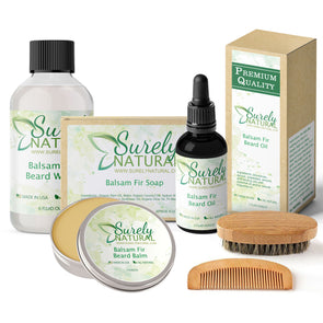 Natural Beard and Body Care Gift Set - Balsam Fir